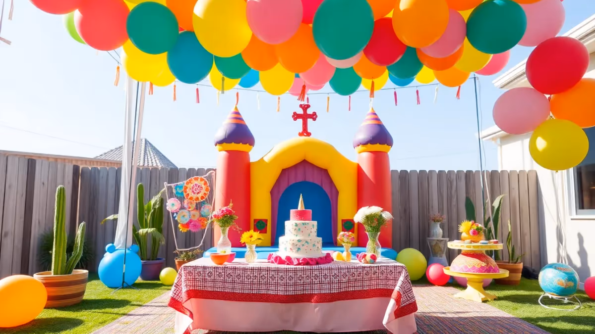 Guía para elegir tamaño de inflable según número de invitados en fiestas infantiles CDMX